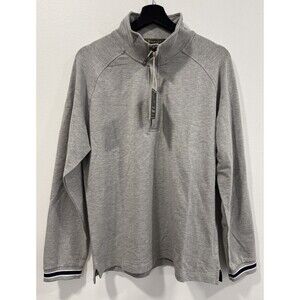 Ariat Men's Sweater 1/2 Zip Fleece Lightweight Pullover  Heather Grey Size Small